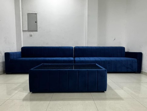 10 feet straight line design sofa